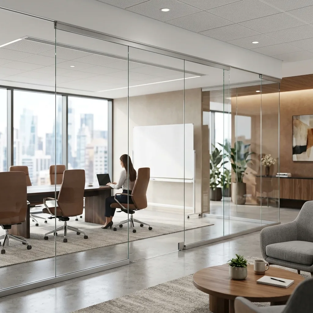 Office glass partitions in Sialkot