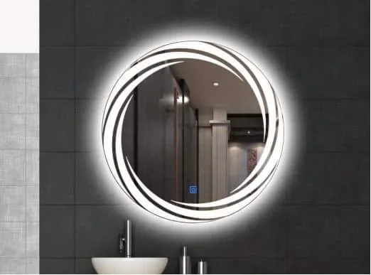 Spiral Frosted LED Smart Mirror Sialkot